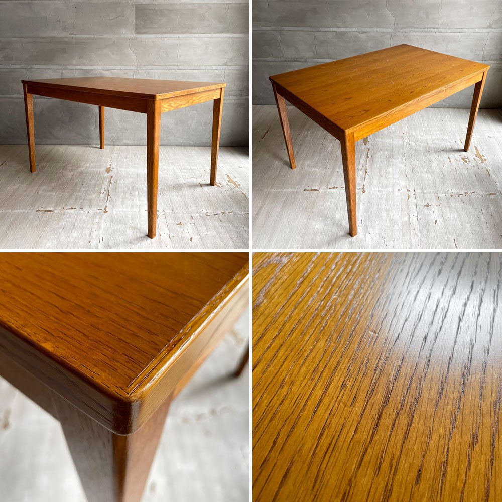 スタンダードトレード STANDARD TRADE DSK-04B ダイニングテーブル デスク オーク材 W120 廃番 ♪