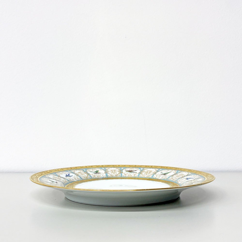 アビランド HAVILAND ベンガリス Bengalis ヴィクトリアンスワロー 19cm プレート リモージュ LIMOGES 三越特別製造版 D ◎