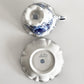 グジェリ陶器 カップ＆ソーサー C＆S コバルトブルー 藍色 ホワイト ロシア D ■