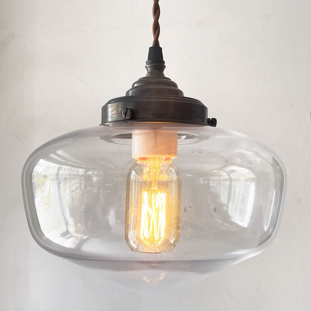 アルケストラ ARKESTRA スクールシェードランプ School Shade Lamp ペンダントライト 真鍮 ガラス 店舗什器 ★