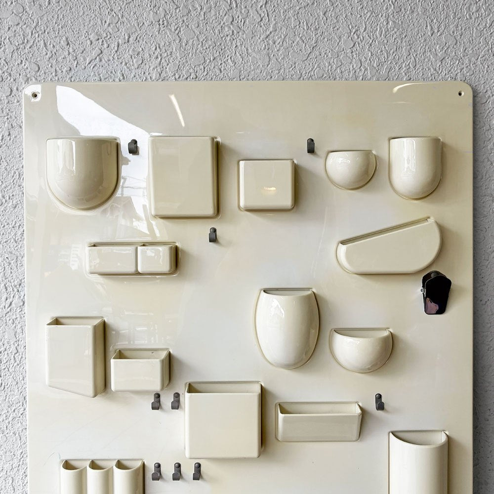 ヴィトラ vitra ウーテンシロ1 Uten.Silo 1 ホワイト 壁掛け収納 ウォールシェルフ インゴ・マウラー & ドロシー・ベッカー ミッドセンチュリー スペースエイジ ◇