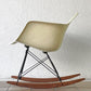 ハーマンミラー Herman Miller アームシェルチェア セカンド 2nd初期 エンボスレス FRP  ロッカーベース イームズ ミッドセンチュリーモダン ◇
