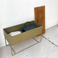 ファームリビング ferm LIVING プラントボックスラージ Plant Box Large 専用トレイ付 スチール×オーク オリーブ 参考価格￥69.300- ★