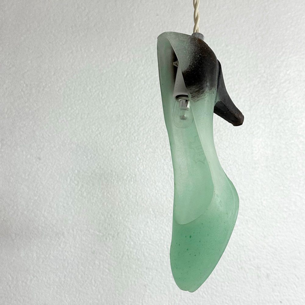 マウントハリ Mt.hari シンデレラ シューズ ランプ CINDERELLA SHOES LAMP peacock×black 参考定価 ￥132,000- ●