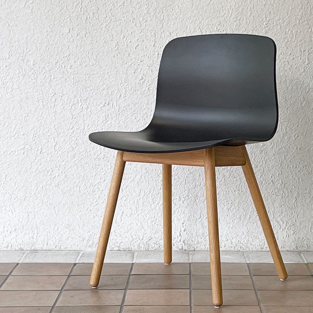 ヘイ HAY アバウト ア チェア ABOUT A CHAIR AAC12 アームレスチェア ダイニングチェア ブラック ニューノルディック ◇