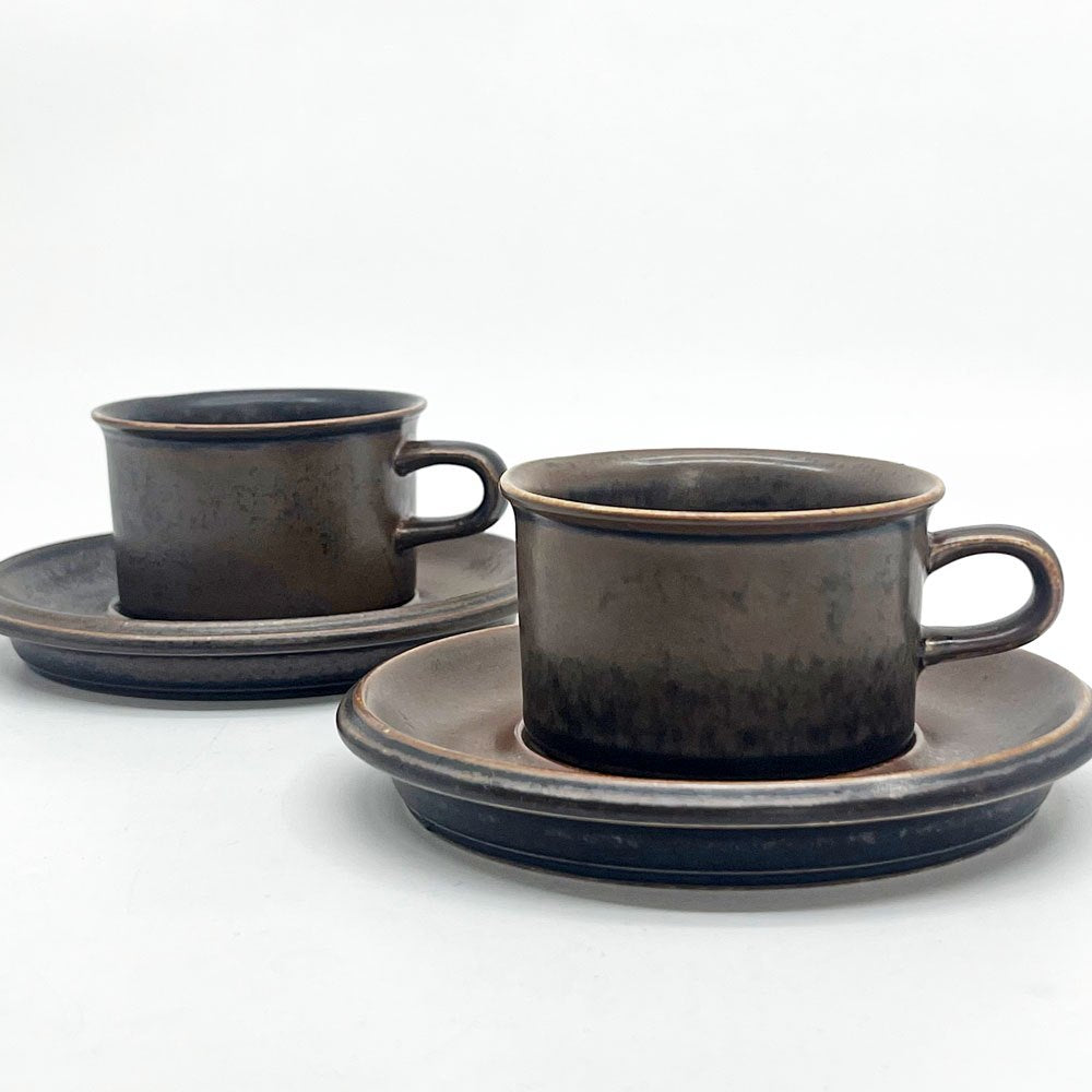 アラビア ARABIA ルスカ RUSKA デミタスカップ＆ソーサー C&S ウラ・プロコッペ Ulla Procope フィンランド 北欧食器 A ●