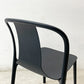 ヴィトラ Vitra ベルヴィルチェア Belleville Chair ダイニングチェア スタッキングチェア ディープブラック ロナン & エルワン・ブルレック A ●