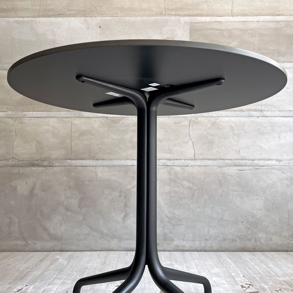 ヴィトラ vitra ベルヴィル ラウンドテーブル Belleville Round Table ブラック HPLソリッドコア材 アウトドア対応 ロナン&エルワン・ブルレック 未使用展示品 ♪
