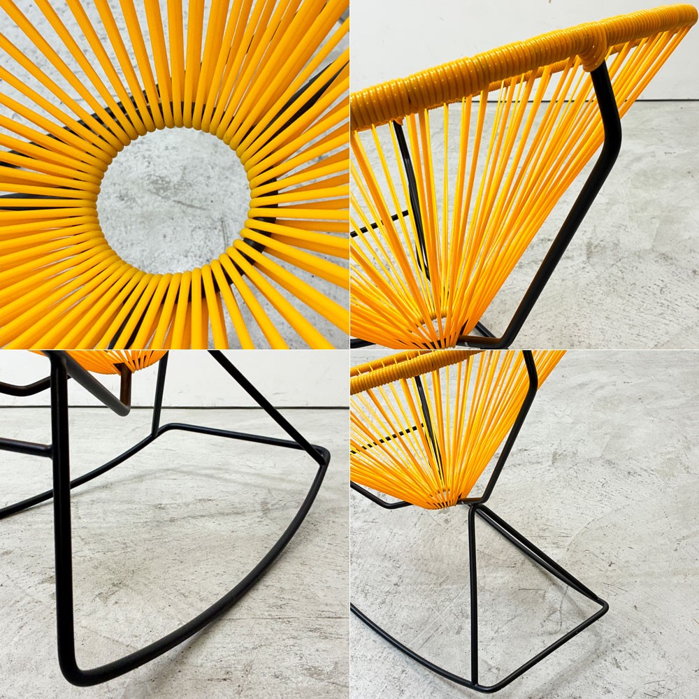 メトロクス METROCS アカプルコ ロッキングチェア Acapulco Rocking Chair マスタード メキシコ ●