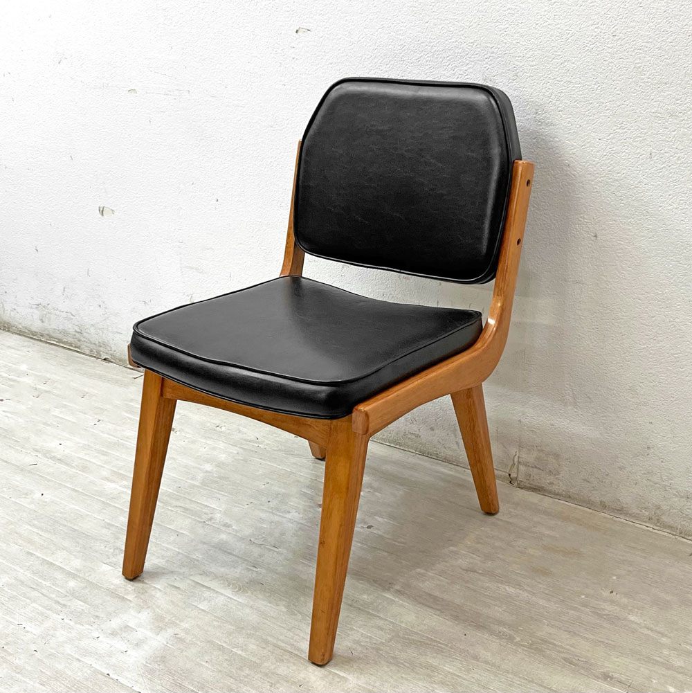 アクメファニチャー ACME Furniture シエラチェア SIERRA CHAIR ダイニングチェア ラバーウッド ビニールレザーシート A ●