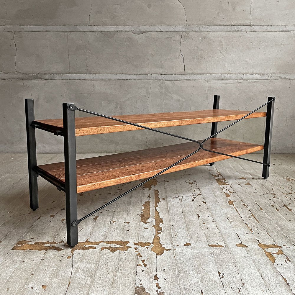 アクメファニチャー ACME Furniture グランビュー GRANDVIEW TVシェルフ AVボード w105cm ヘムロック材 アイアン インダストリアル ♪