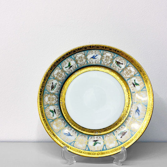 アビランド HAVILAND ベンガリス Bengalis ヴィクトリアンスワロー 19cm プレート リモージュ LIMOGES 三越特別製造版 B ◎