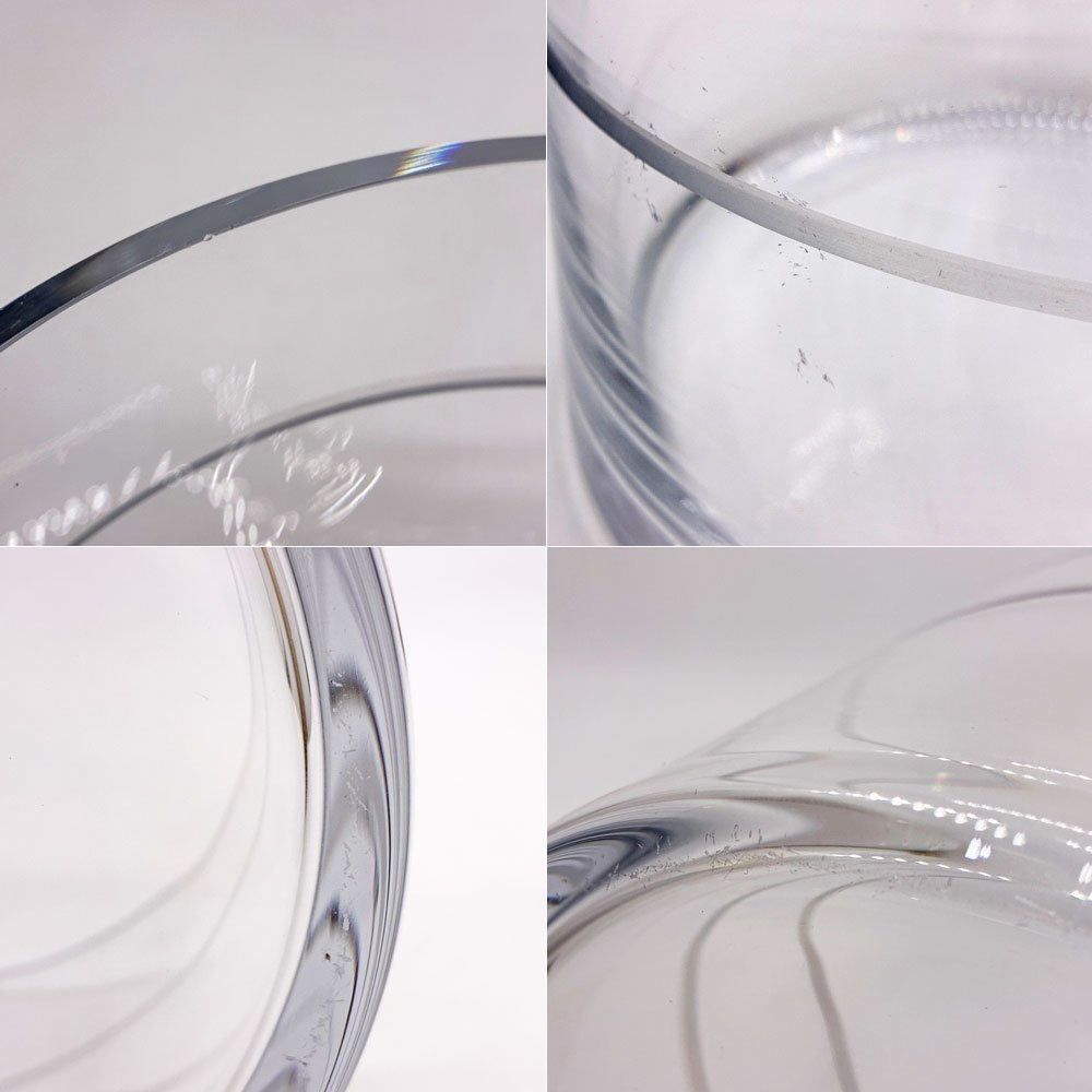 ウェッジウッド WEDGWOOD ヴィラ・ウォン クリスタルバンデ ボウル Vera Wang Bande Bowl ●