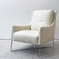 ナツッジ・エディションズ NATUZZI EDITIONS B903 レジーナ Regina アームチェア ラウンジチェア レザー 本革 ホワイト イタリアンモダン ●