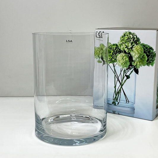 エルエスエー インターナショナル LSA international コラム COLUMN 40cm フラワーベース ガラス 花瓶 キャンドルホルダー 定価￥51,260- ●
