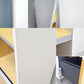 ウィルクハーン Wilkhahn ミナモ Minamo ファイリングシェルフ Filing Shelf オーク材 アルミフレーム アクリルパネル 2ドロワー 2列3段 コクヨ取扱い ●