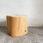カルデサック Cul de Sac-JAPON 青森ヒバ WOOD SIDE TABLE サイドテーブル short 小丸太 ■