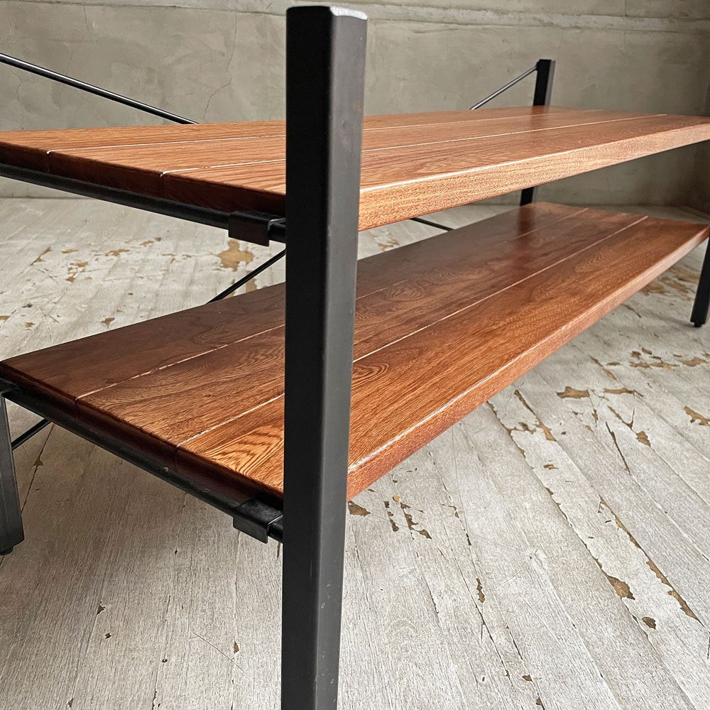 アクメファニチャー ACME Furniture グランビュー GRANDVIEW TVシェルフ AVボード w105cm ヘムロック材 アイアン インダストリアル ♪