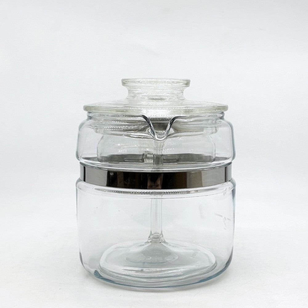 オールドパイレックス OLD PYREX コーニング社 Corning フレームウェア FLAMEWARE 7754 パーコレーター PERCOLATOR 4cup コーヒーポット ガラス 1950年～1960年代 ●