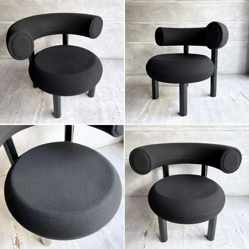 トムディクソン Tom Dixon ファット ラウンジチェア FAT LOUNGE CHAIR Kvadrat Hallingdal生地 定価 ¥374,000- ♪
