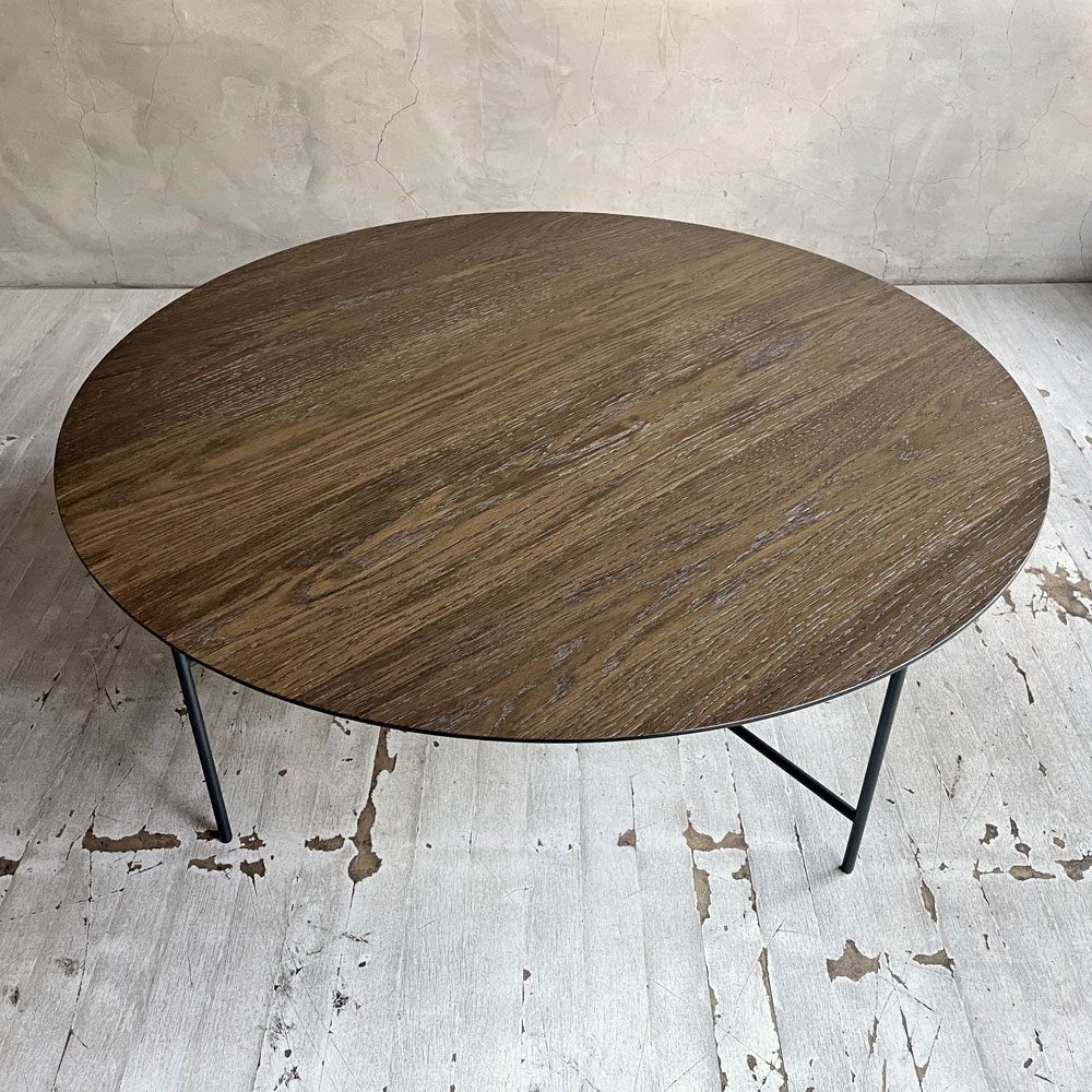 デパドヴァ DePadova セン SEN センターテーブル コーヒーテーブル ローテーブル ラウンド オークスモーク 大城健作 定価￥253,000- ♪