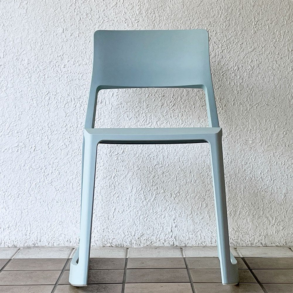 ヴィトラ Vitra ティプトン Tip Ton ダイニングチェア デスクチェア アイスグレー スタッキング チルト機能 定価￥47,300- ◇