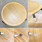 エンゲルブレヒト Engelbrechts ケヴィ KEVI 2010 ダイニングテーブル オーク材 プライウッド カフェテーブル 70cm 未使用品 B ●