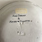 アスティエ・ド・ヴィラット ASTIER de VILLATTE ジョンデリアン JOHN DERIAN ハッピー Happy スモールプレート W14cm 陶器 フランス ■