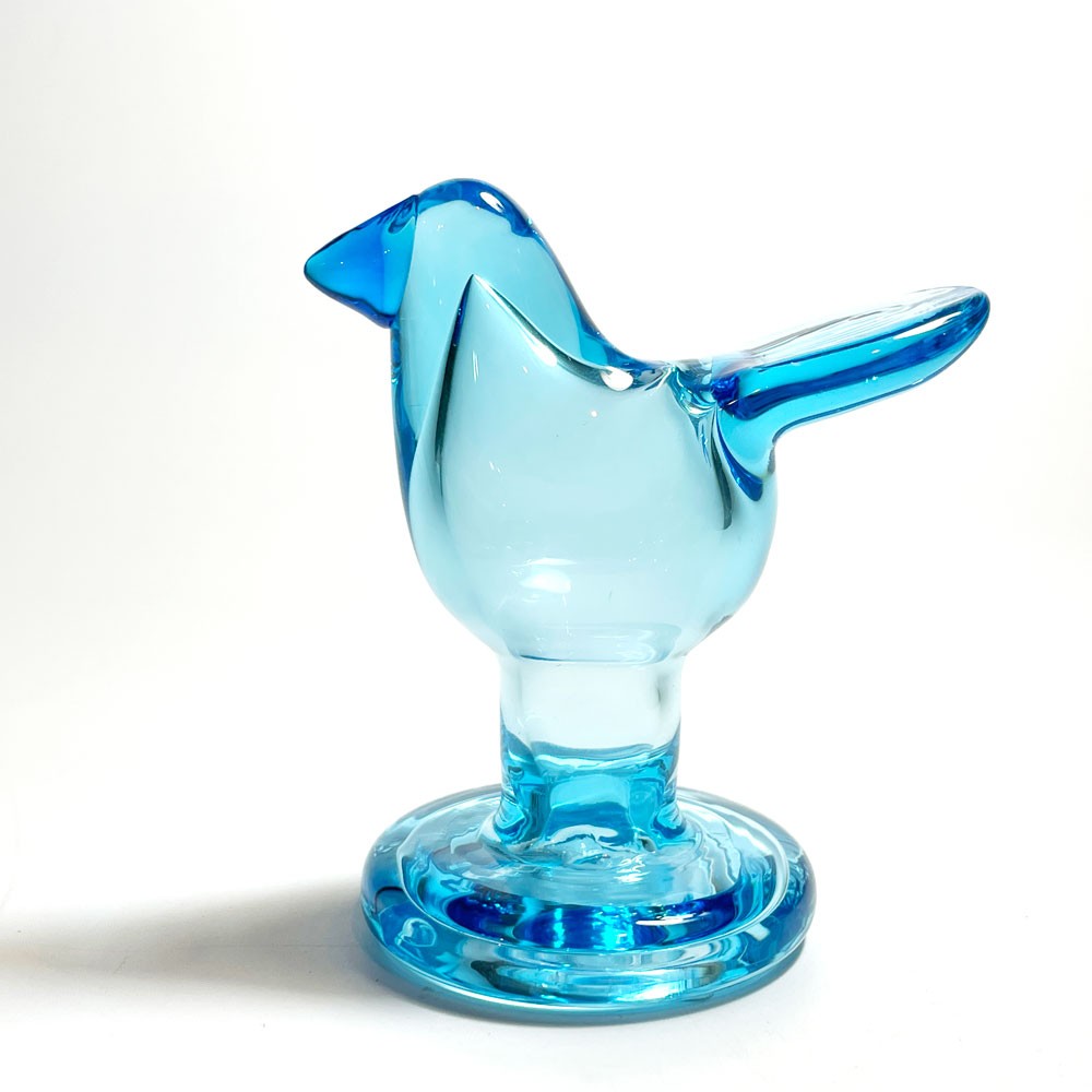 イッタラ iittala バーズバイトイッカ Birds By Toikkaシエッポ Sieppo ミニシエッポ 脚付 スカイブルーxターコイズ オイバ・トイッカ SCOPE別注 2021年 箱付 北欧雑貨 ★