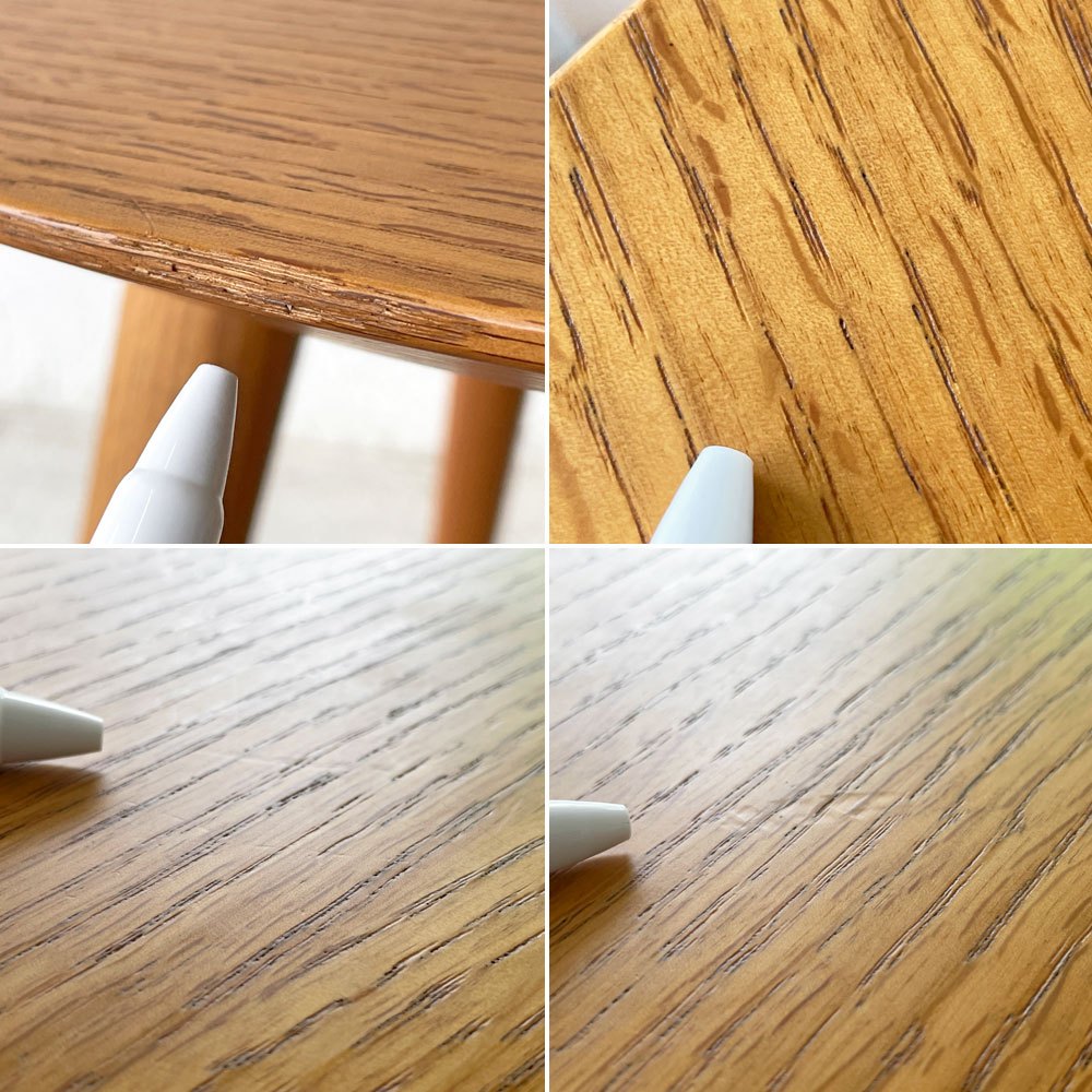 柏木工 KASHIWA セレクション SELECTION サイドテーブル JYT49 オーク材 Φ60ｘH55cm ◇