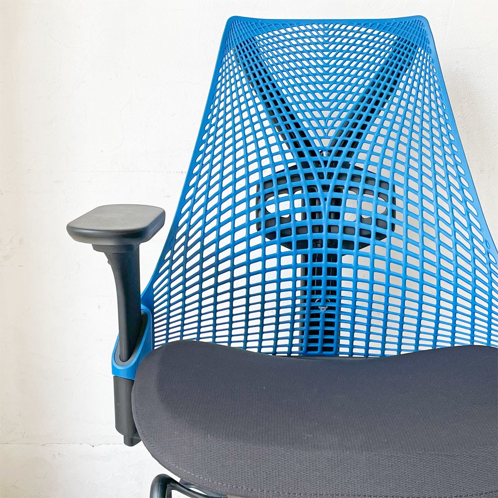ハーマンミラー Herman Miller セイルチェア SAYL CHAIR デスクチェア オフィスチェア イヴ・ベアール ベリーブルー ★