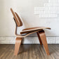 ハーマンミラー Herman Miller プライウッドラウンジチェア LCW ウッドレッグ ウォールナット C&R イームズ ミッドセンチュリー 定価￥218,900- ◎