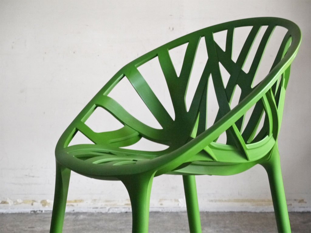 ヴィトラ Vitra ベジタルチェア Vegetal chair ダイニングチェア カクタスグリーン ロナン＆エルワン・ブルレック スタッキング B ■