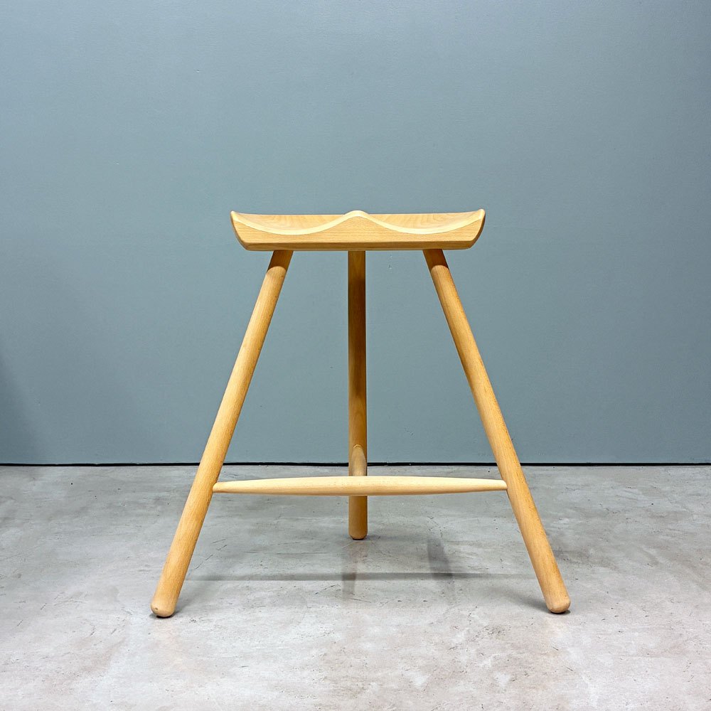 ワーナー Werner シューメーカーチェア Shoemaker Chair NO.59 スツール ビーチ材 ソープ仕上げ ラーズ・ワーナー デンマーク 北欧家具 A ◎