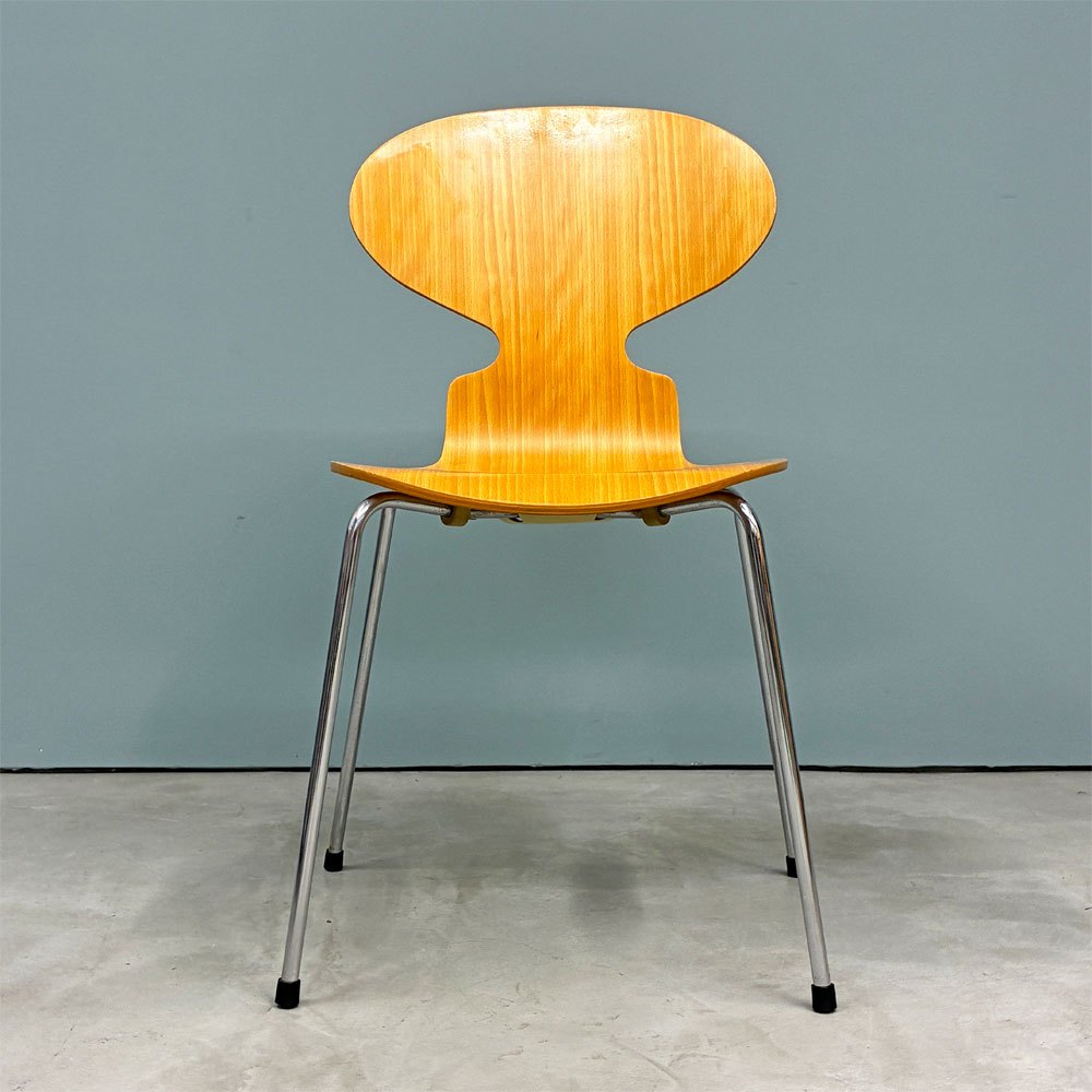 フリッツハンセン Fritz Hansen 3101 アリンコチェア アントチェア 4本脚 ナチュラルビーチ ラッカー仕上げ アルネ・ヤコブセン I ◎