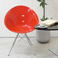 カルテル Kartell エロエス ERO S ダイニングチェア レッド 4本脚 フィリップ・スタルク スペースエイジ イタリア 参考定価￥93,400- ●