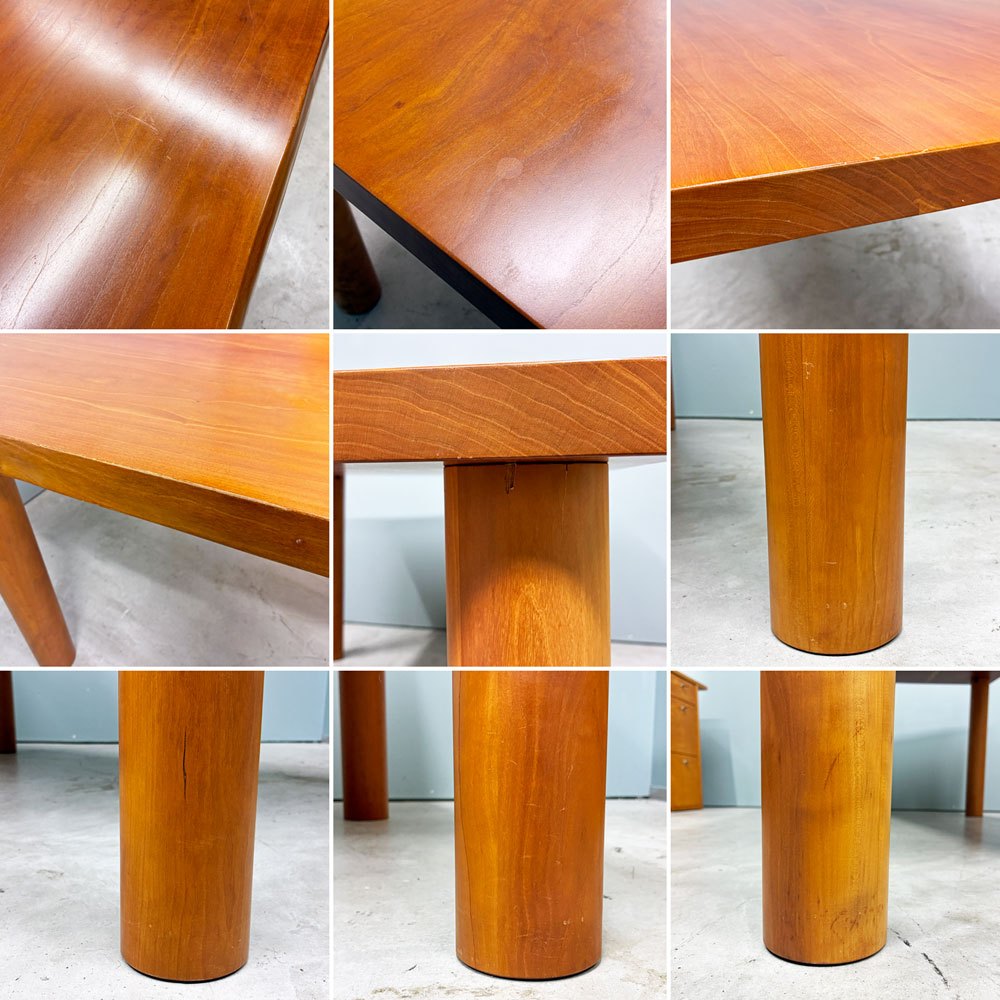 家具蔵 KAGURA カーム CALM ダイニングテーブル チェリー無垢材 W165cm 耳付き クラフト家具 国産家具 ◎