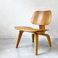 ハーマンミラー Herman Miller プライウッドラウンジチェア LCW ウッドレッグ ウォールナット C&R イームズ ミッドセンチュリー モダン 美品 ★