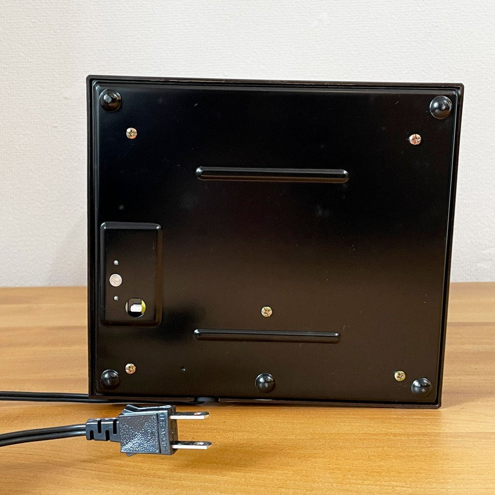 日立 HIRACHI タッチコントロントロール テーブルランプ ブラウン レトロモダン レトロポップ ◎