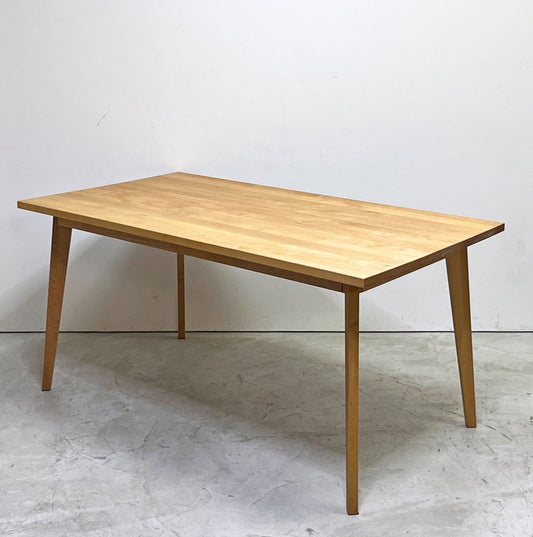 モモナチュラル MOMO Natulal ヴィボ VIBO ダイニングテーブル W150 レクタングル ティルトレッグ ナチュラルモダン ●