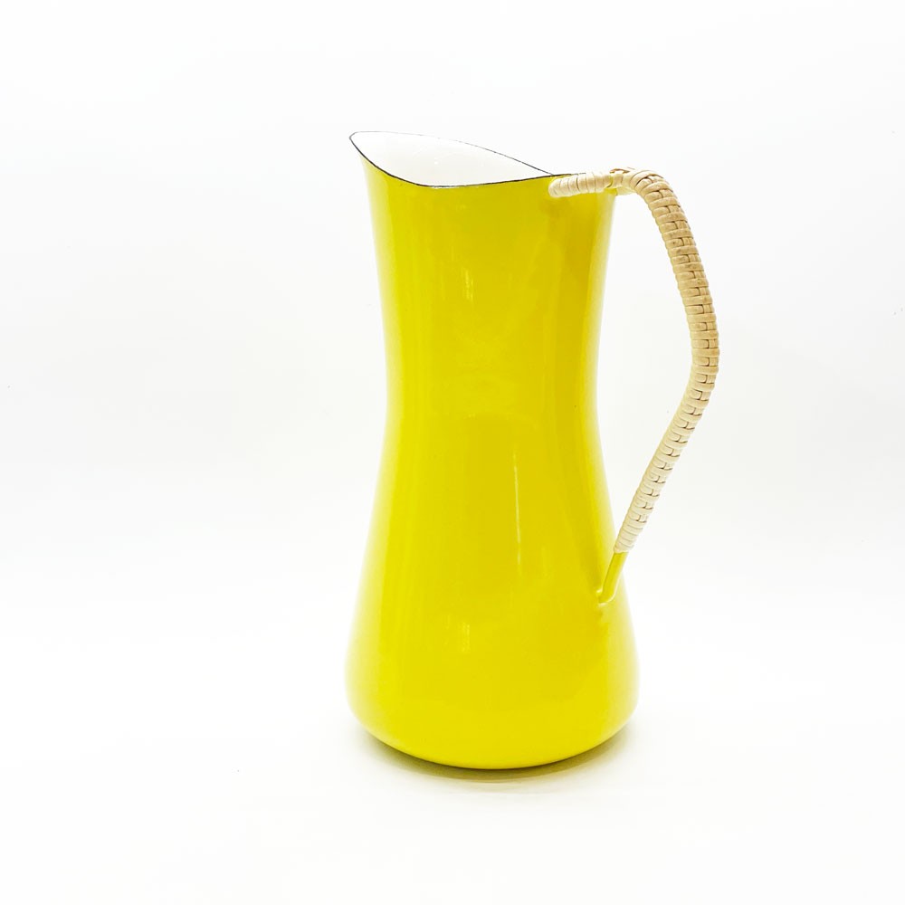 ダンスク DANSK コベンスタイル Koben style ホーロー ピッチャー イエロー Lサイズ H24cm 琺瑯 ジャグ イェンス・クイストゴー Jens Quistgaard★