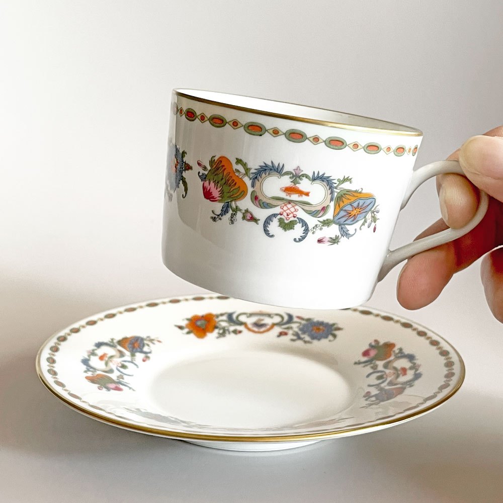 レイノー Raynaud リモージュ Limoges カップ&ソーサー C＆S シノワズリ ビンテージ フランス ■