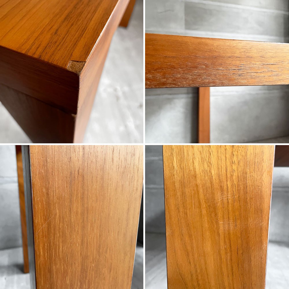 モーダエンカーサ moda en casa クラブ club ダイニングテーブル ウォールナット材 W125cm デンマーク 北欧家具 モダンデザイン ♪
