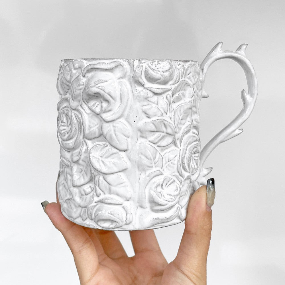 アスティエ・ド・ヴィラット Astier de Villatte カンブリッジ Cambridge カップ マグカップ H11.5cm 陶器 フランス ■