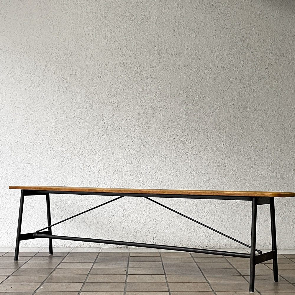 トラックファニチャー TRUCK FURNITURE スット ベンチ SUTTO BENCH w175cm インダストリアル 定価90,200円◇