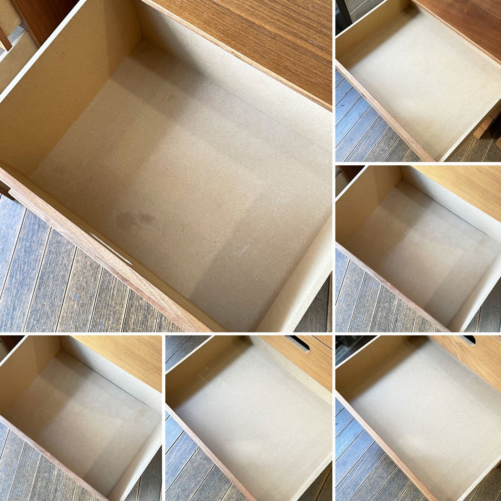 無印良品 MUJI スタッキングシェルフ 2列3段 スタッキングチェスト 引出し 3点セット ウォールナット材 ナチュラルモダン ◎