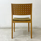 カンディハウス CONDE HOUSE ハナコ HANACO ダイニングチェア 三井緑 シルトーリ WT ブラウン系 ナラ材 定価￥90,200～ B ●