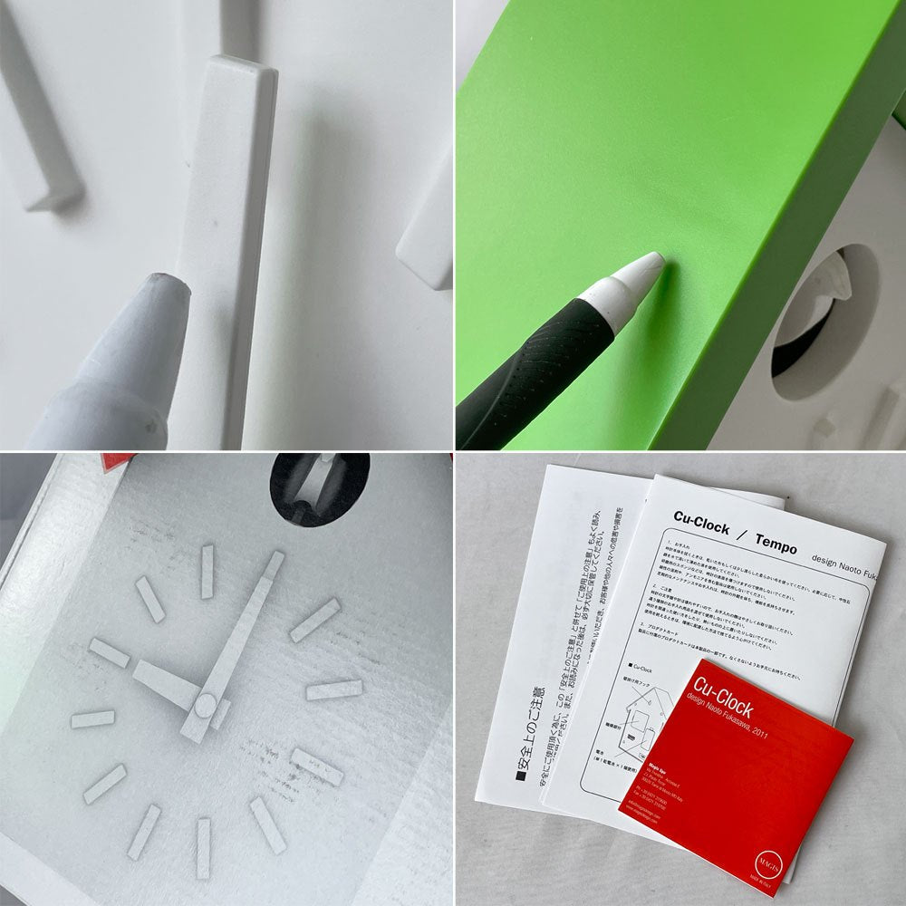 マジス MAGIS クークロック CU-CLOCK 鳩時計 グリーン 未使用品 動作確認済み 深澤 直人 イタリア モダンデザイン 参考価格¥59.400- ◇