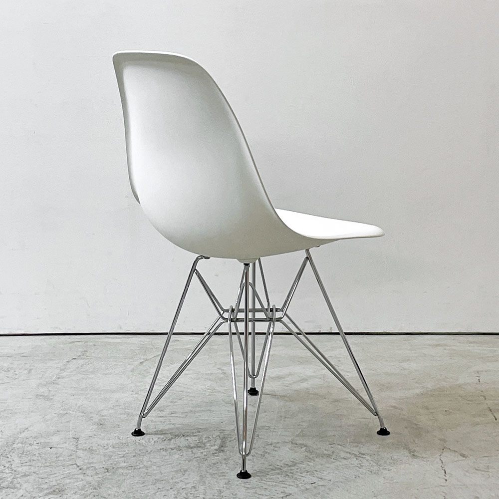 ハーマンミラー Herman Miller サイドシェルチェア ポリプロピレン製 エッフェルベース ホワイト C&R イームズ ミッドセンチュリー A ●