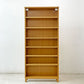 無印良品 MUJI オーク材 薄型ラック ワイド大 W80×D22×H175.5cm 6段 本棚 ブックシェルフ 廃番 ●